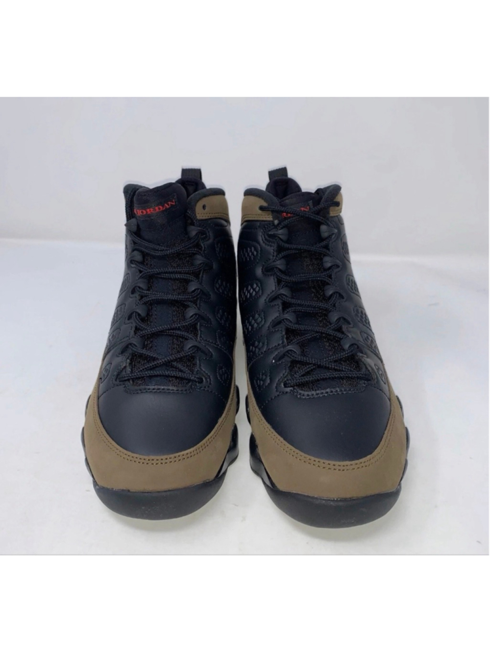 Nike Air Jordan 9 Retro GS Light Olive HV4574-030 boys Size 5.5y Women’s size 7 - Picture 2 of 4